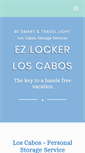 Mobile Screenshot of ezlockercabo.com